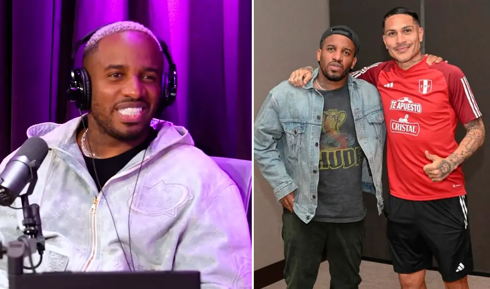 Jefferson Farfán sorprendió con sus declaraciones sobre Paolo Guerrero. Foto: Composición LR Captura/YouTube/Captura/Instagram