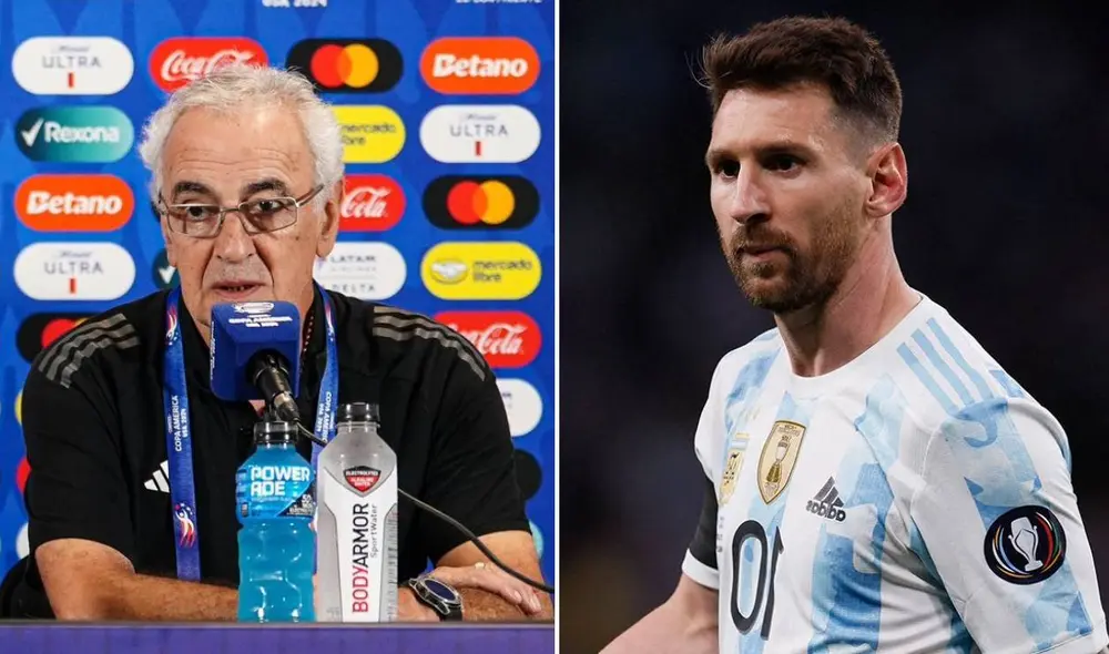 Jorge Fossati brindó conferencia junto con Callens previo al partido con Argentina. Foto: composición LR/La Bicolor