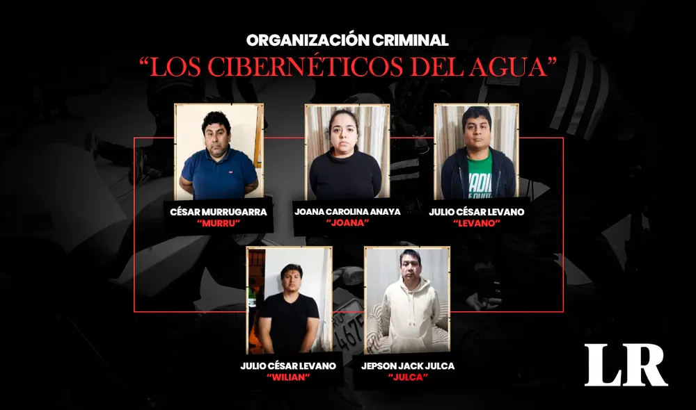 'Los cibernéticos del agua' operaban en Trujillo en perjuicio de Sedalib. Foto: composición LR/Fabrizio Oviedo/PNP