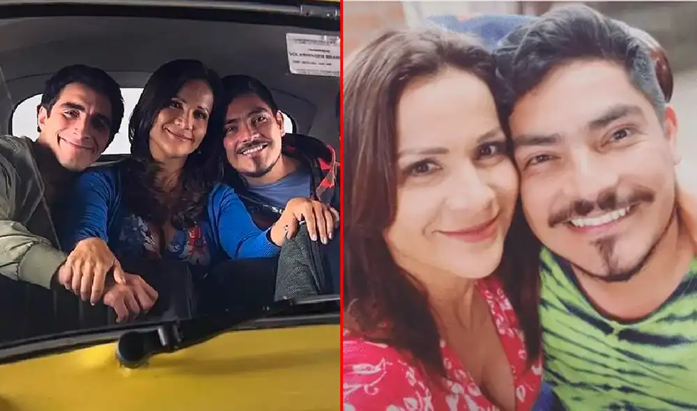 'Al fondo hay sitio': Erick Elera compartió grabaciones con Mónica Sánchez durante los últimos 8 años. Foto: Composición LR/América TV.