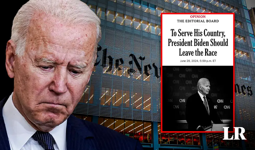 El demócrata recibió un fuerte apoyo del expresidente Barack Obama. Foto: composición Jazmin Ceras LR/The New York Times/captura