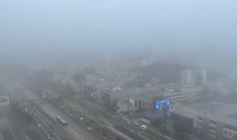 Carreteras del norte de Lima se ven afectadas por densa niebla. Foto: John Reyes/La República