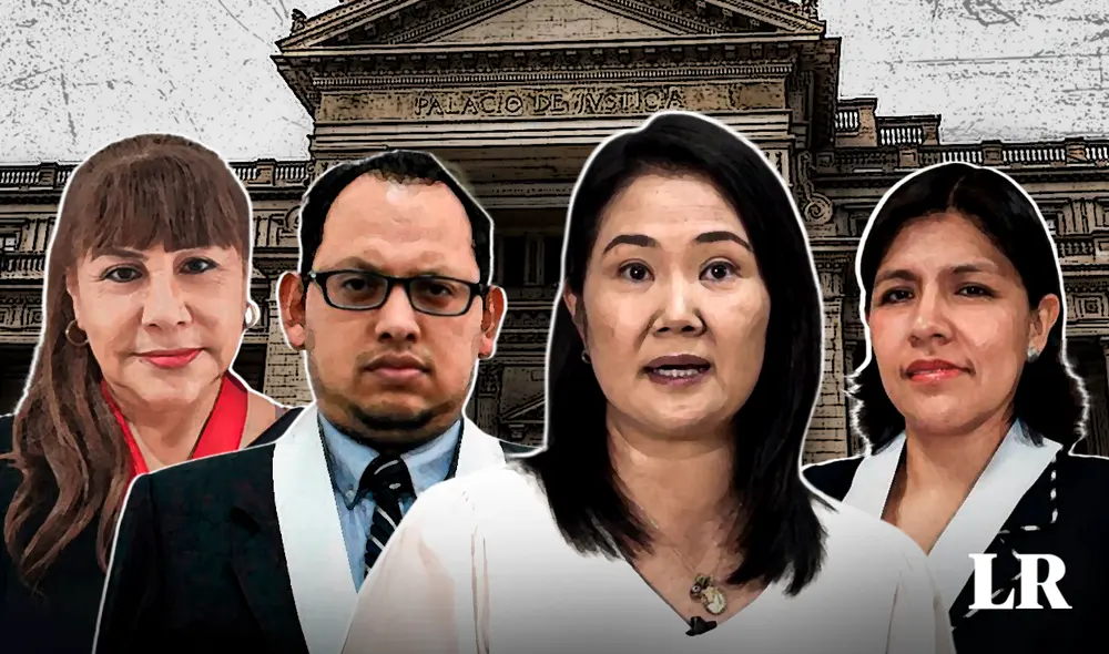 El juicio contra Keiko Fujimori y la cúpula de Fuerza Popular inicia este lunes 1 de julio. Foto: composición Jazmín Ceras/LR