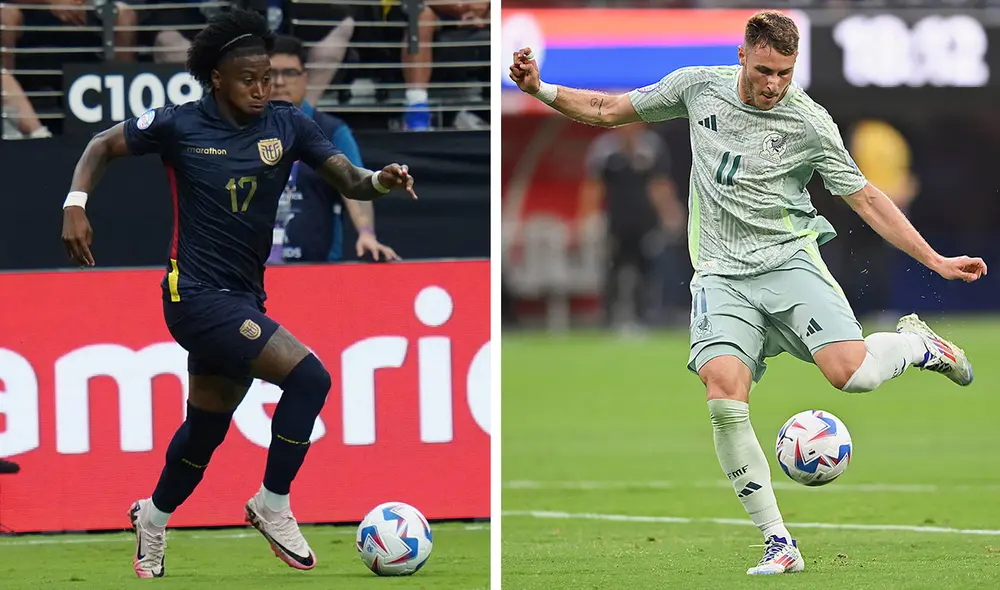 Ecuador y México dependen de sí mismos para clasificar a los cuartos de final de la Copa América. Foto: composición de LR/FEF/FMF Ecuador y México dependen de sí mismos para clasificar a los cuartos de final de la Copa América. Foto: composición de LR/FEF/FMF