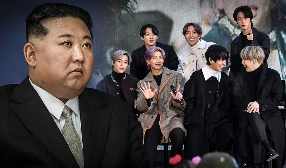Kim Jong-un ya había calificado al k-pop como un "cáncer vicioso" que podría corromper al pueblo de Corea del Norte. Foto: composición LR/AFP Kim Jong-un ya había calificado al k-pop como un "cáncer vicioso" que podría corromper al pueblo de Corea del Norte. Foto: composición LR/AFP