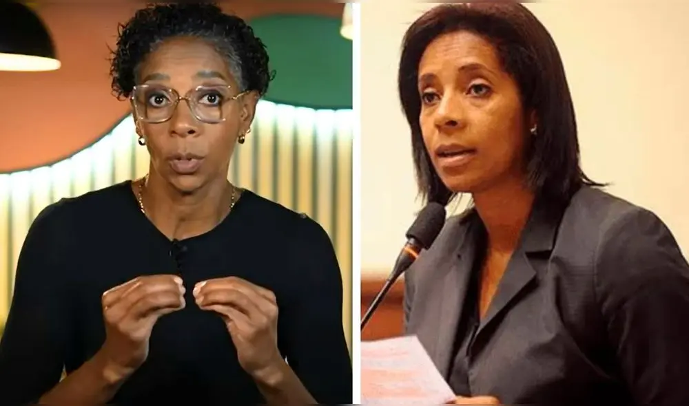 Leyla Chihuán y su paso como congresista en el partido político Fuerza Popular. Foto: composición LR/ Latina