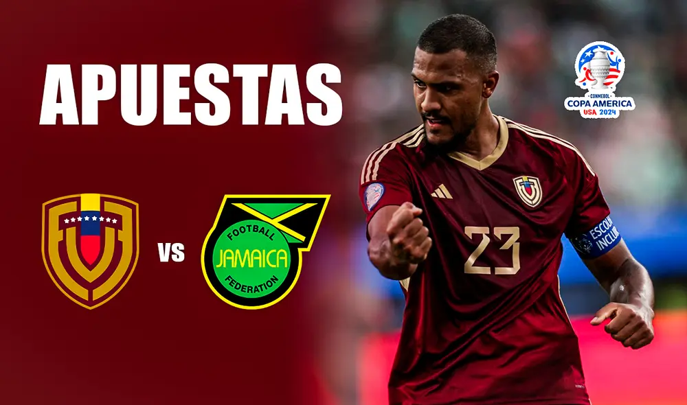 Las apuestas Venezuela vs. Jamaica señalan que la Vinotinto es amplio favorito para ganar el partido. Foto: composición LR/la Vinotinto