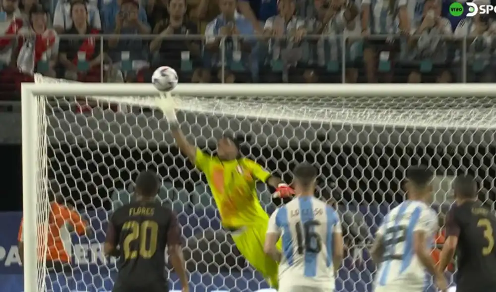 Pedro Gallese es uno de los más experimentados en la selección peruana. Foto: captura de DSports