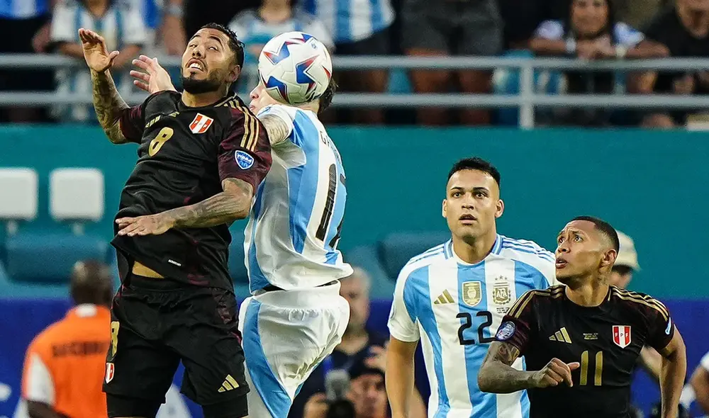 Perú no le gana a Argentina por Copa América desde 1997. Foto: FPF Perú no le gana a Argentina por Copa América desde 1997. Foto: FPF