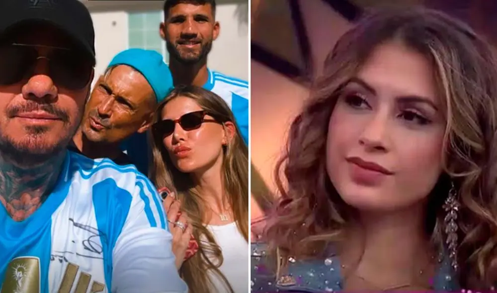 Milett Figueroa respondió de todo en sus redes sociales. Foto: Composición Captura/Instagram/Marcelo Tinelli/Captura/El artista del año