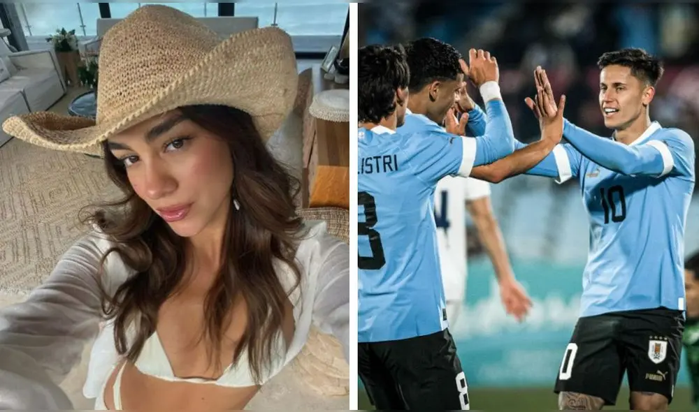 Modelo Luana Barron habría iniciado una relación con Brian Rodríguez. Foto: composición LR/ Luana Barron/ Instagram/ Brian Rodríguez