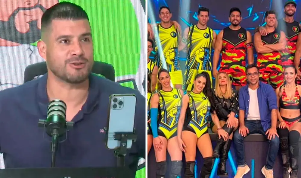 Erick Delgado es un reconocido exarquero de Sporting Cristal y la selección peruana. Foto: Composición Captura/La hora del loco/América Televisión