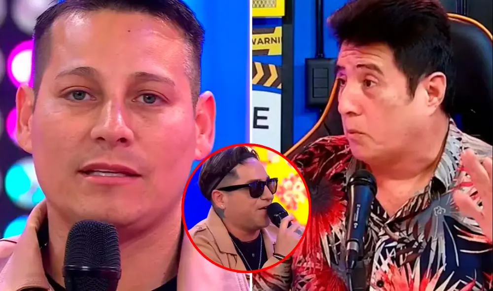 Exintegrantes de Skándalo limaron asperezas con Roly Ortiz. Foto: Composición Captura/América TV/Captura/Youtube Exintegrantes de Skándalo limaron asperezas con Roly Ortiz. Foto: Composición Captura/América TV/Captura/Youtube