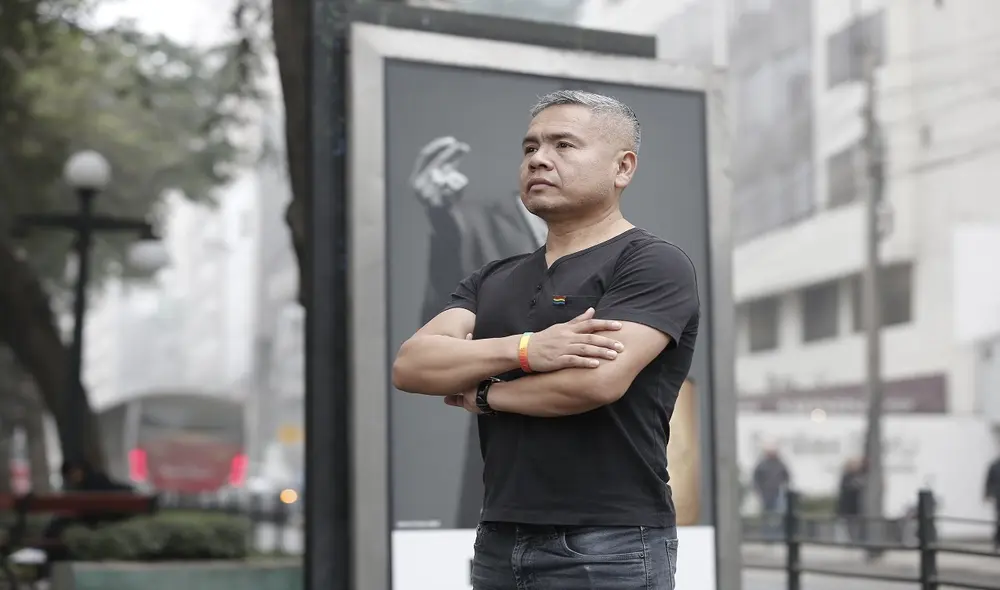 Jorge Apolaya, vocero del colectivo Marcha del Orgullo, dice que el Gobierno municipal de Luis Castañeda Lossio fue el que más trabas puso a este evento.  Foto: Marco Cotrina / La República.