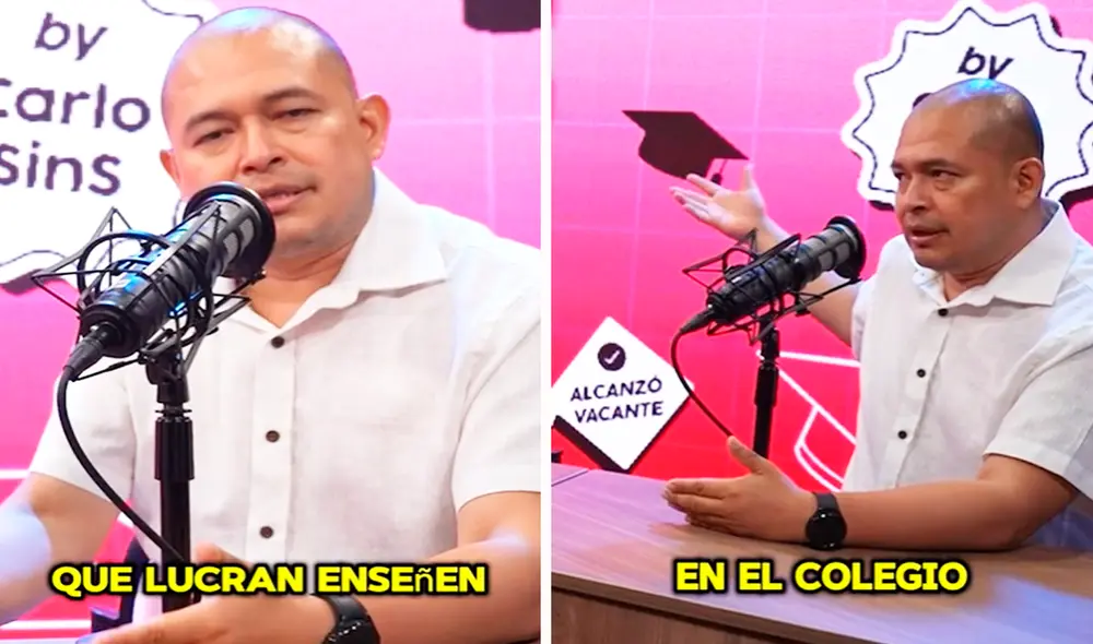 Al oír las declaraciones del maestro, los usuarios en las redes sociales no tardaron en reaccionar. Foto: composición LR/TikTok Al oír las declaraciones del maestro, los usuarios en las redes sociales no tardaron en reaccionar. Foto: composición LR/TikTok
