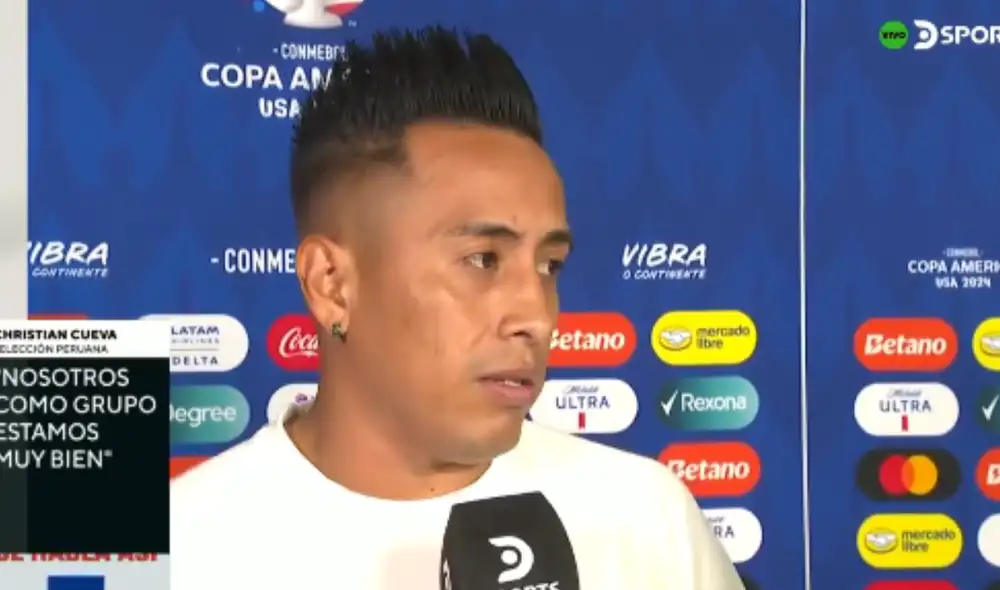 Christian Cueva habló sobre el futuro de la selección peruana y qué es lo que le espera a su carrera futbolística. Foto: captura de pantalla Christian Cueva habló sobre el futuro de la selección peruana y qué es lo que le espera a su carrera futbolística. Foto: captura de pantalla
