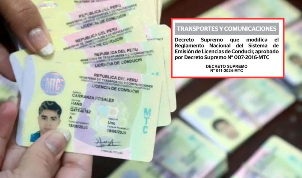 La licencia de conducir también tiene una versión virtual que es más económica que el documento tradicional. Foto: Andina La licencia de conducir también tiene una versión virtual que es más económica que el documento tradicional. Foto: Andina