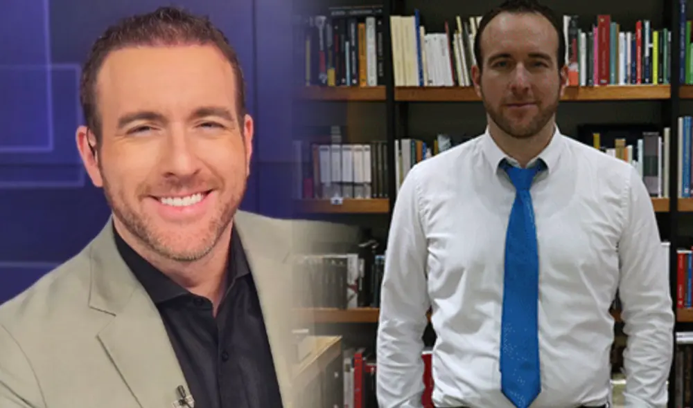 Martin Riepl, reconocido presentador de noticias a nivel internacional. Foto: Composición LR/Captura de Instagram/Martin Riepl