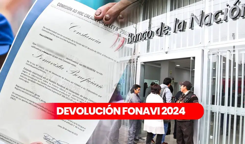 El grupo de Reintegro 1 del Fonavi se comenzó a pagar en abril de este año. Foto: composición LR/Andina