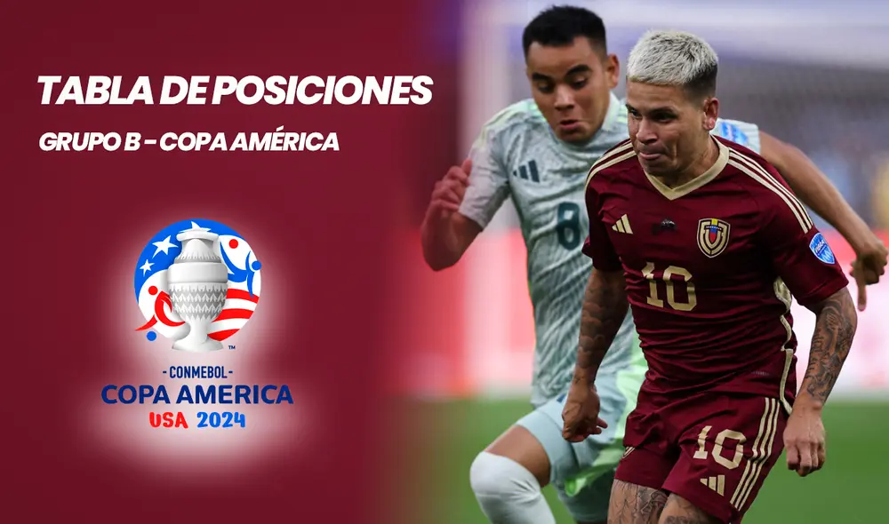 Venezuela aseguró el invicto y la clasificación a cuartos de final como líder de grupo, de acuerdo a la tabla de posiciones de la Copa América 2024. Foto: composición LR/Conmebol
