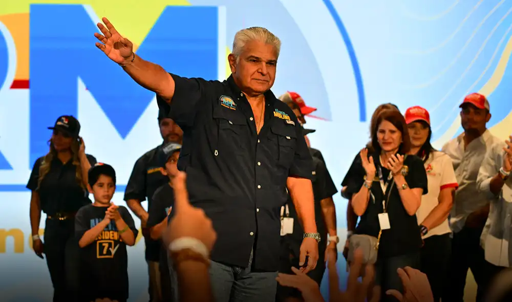 La toma de posesión de José Raúl Mulino se realizará el lunes 1 de julio. Foto: AFP