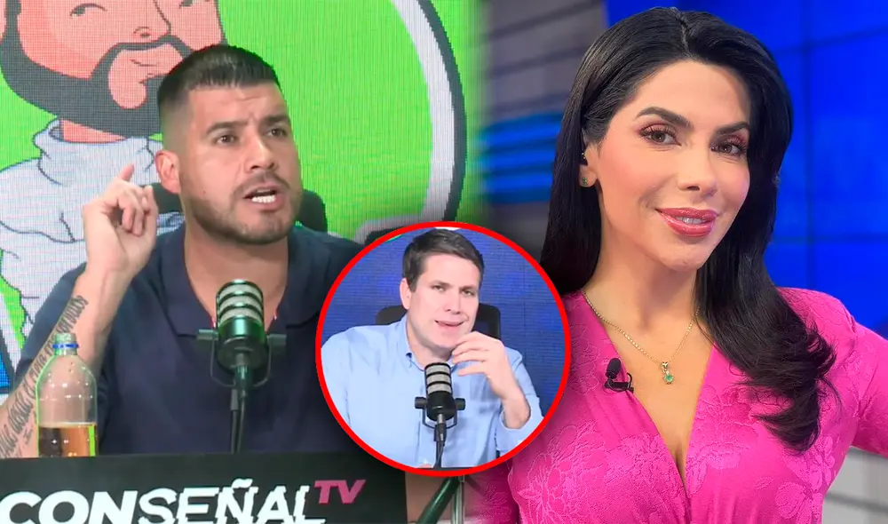 Erick Delgado queda admirado de la belleza de Ely Yutronic. Foto: composición LR/Youtube/Instagram Ely Yutronic