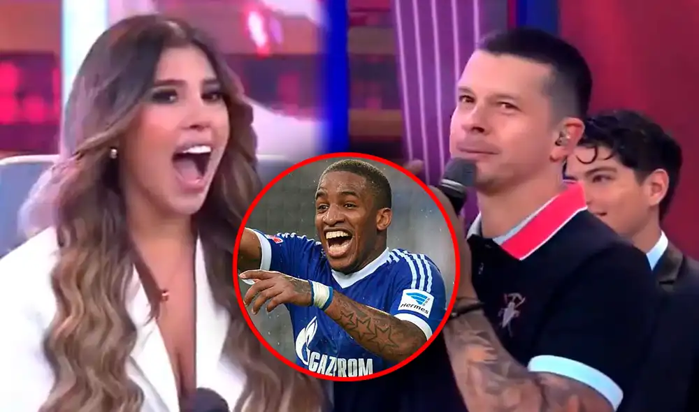 Yahaira Plasencia respondió a Mario Hart tras incómoda broma. Foto: composición LR/América Televisión/Schalke 04