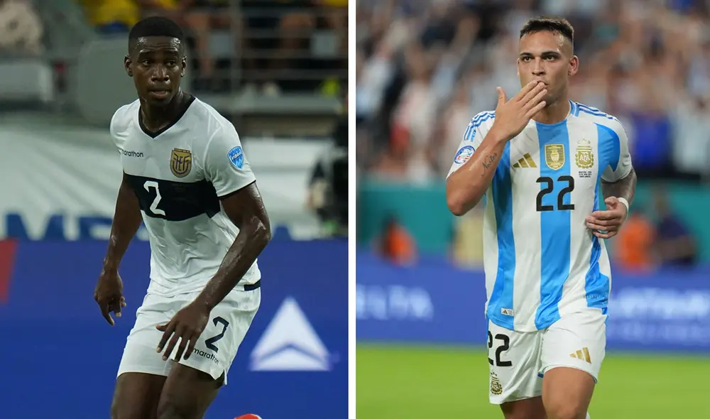 Ecuador nunca le ganado a Argentina por la Copa América. Foto: composición de LR/FEF/AFA