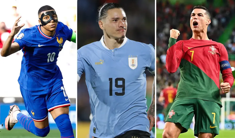 Este inicio de mes tendrá mucha acción por la Copa América 2024 y la Eurocopa. Foto: composición de LR/AFP