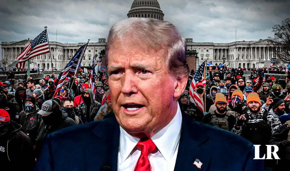 Donald Trump está siendo investigado por el caso del asalto del capitolio en enero del 2021. Foto: AFP