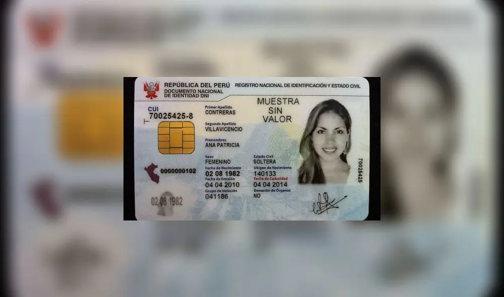 El DNI azul dejará de ser vigente, por lo que es importante conocer las caracterísitcas del DNIe. Foto: Noticiero Contable