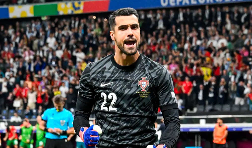 Rui Costa fue el héroe tras atajar los 3 penales de Eslovenia. Foto: UEFA Euro 2024