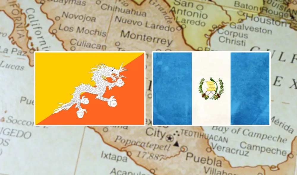 Las banderas de estos dos países reflejan la rica herencia y las tradiciones de sus respectivas naciones. Foto: composición LR/Getty Images