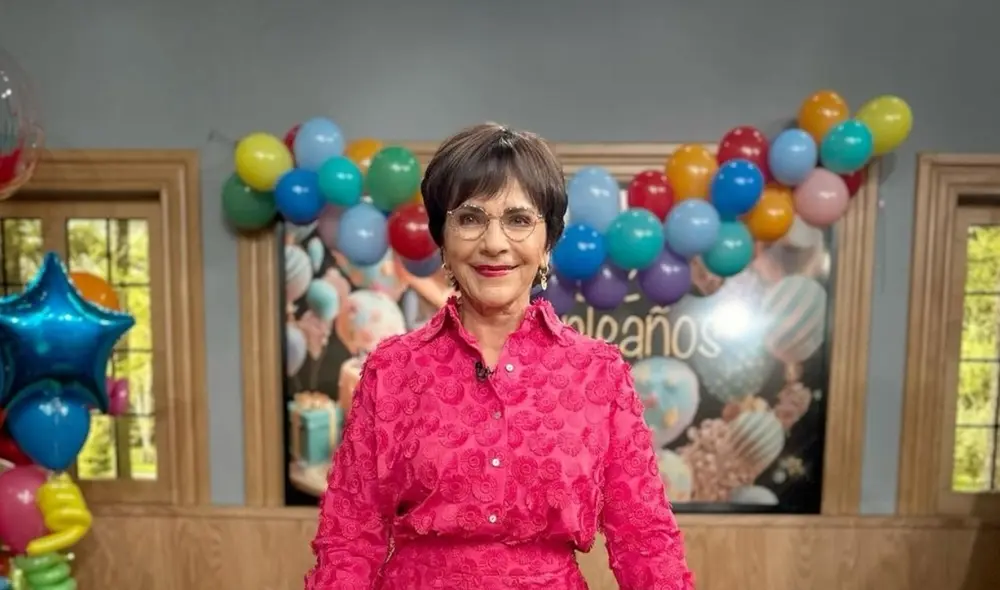 Pati Chapoy fue recibida por el equipo de "Ventaneando". Foto: Instagram/ventaneandouno