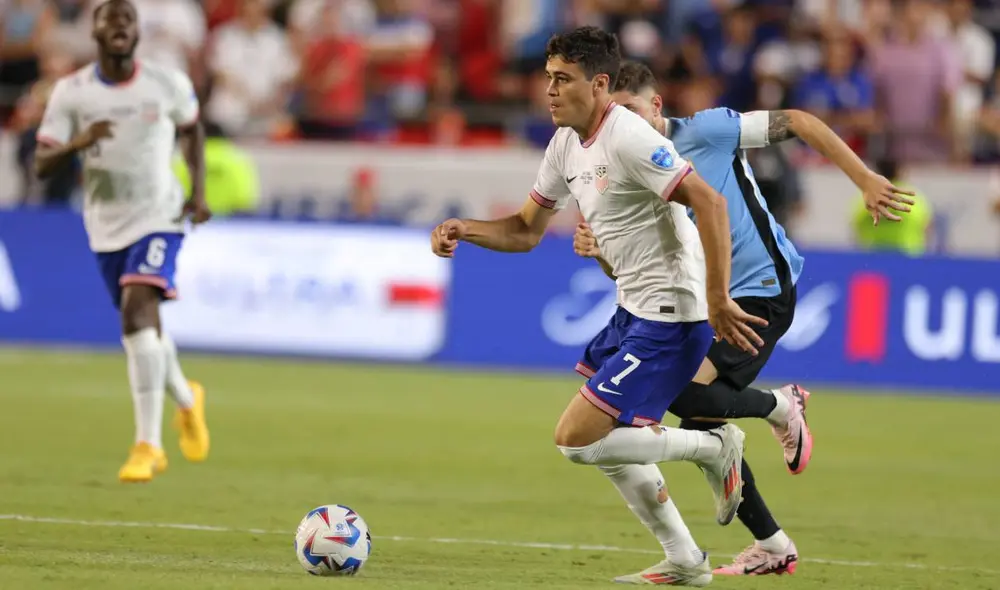 Estados Unidos debía ganarle a Uruguay para no quedar eliminado de la Copa América, pero no pudo ni siquiera empatar. Foto: USMNT