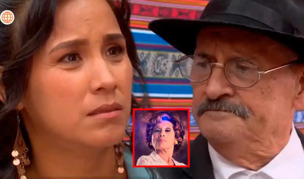 'Al fondo hay sitio' Olinda quedó con el corazón roto al escuchar a solas a don Gilberto. Foto: Composición LR/América TV.