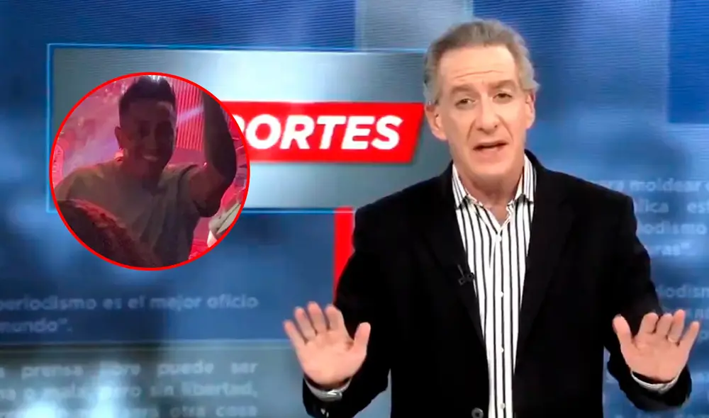 Eddie Fleischmann enfatizó sobre el futuro de Christian Cueva, quien no encuentra club este 2024. Foto: composición LR/captura de WillaxDeportes/'Amor y Fuego'