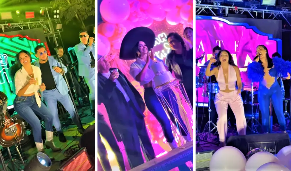 Pamela Franco invitó a algunas famosas a su cumpleaños que se celebró el 1 de julio.  Foto: composición LR/Instagram/Pamela Franco