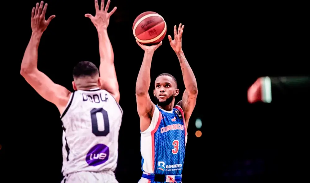 República Dominicana pasó sobresaltos ante Egipto, pero pudo sacar un buen triunfo. Foto: FIBA República Dominicana pasó sobresaltos ante Egipto, pero pudo sacar un buen triunfo. Foto: FIBA