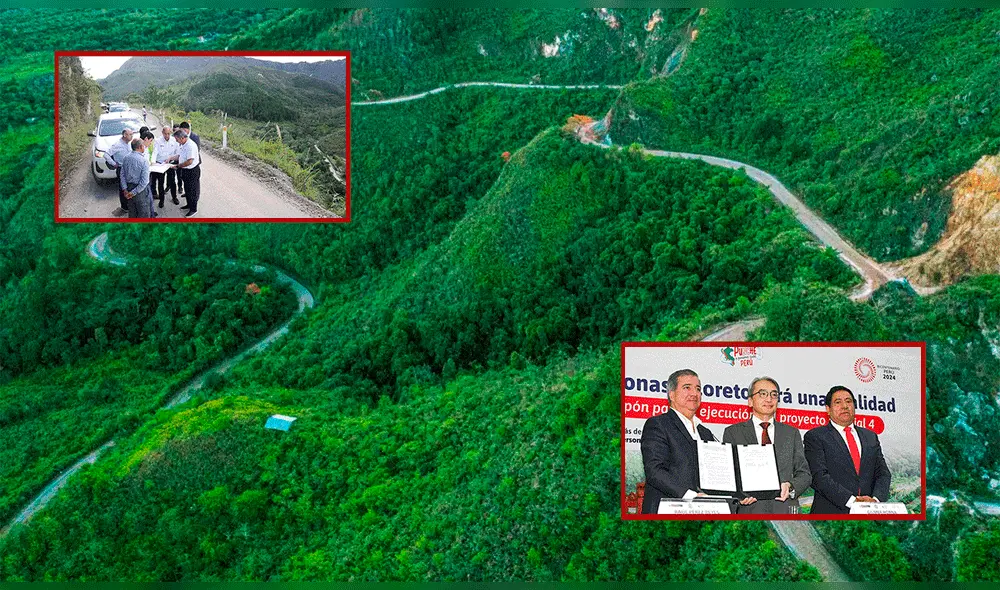 Perú y Japón firmaron convenio para realizar asfaltado que conecta 6 regiones del país. Foto: composición LR/ Energiminas.