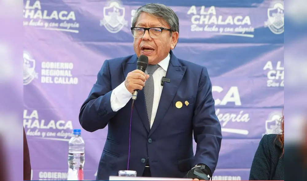 Ciro Castillo Rojo., gobernador del Callao.