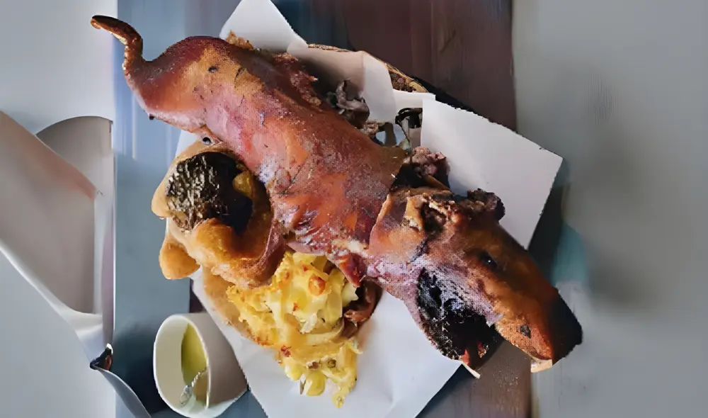 Muchas personas no están dispuestas a probar cuy por su presentación. Foto: Google