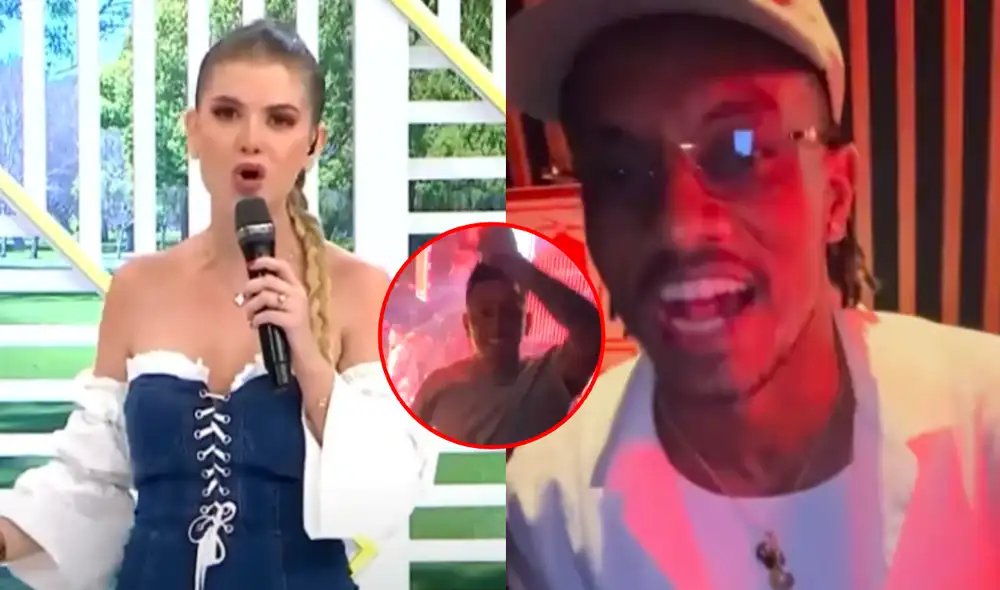 Brunella Horna no fue ajena a los videos de la juerga de Christian Cueva y André Carillo y opinó al respecto. Foto: composición LR/América TV/Amor y Fuego