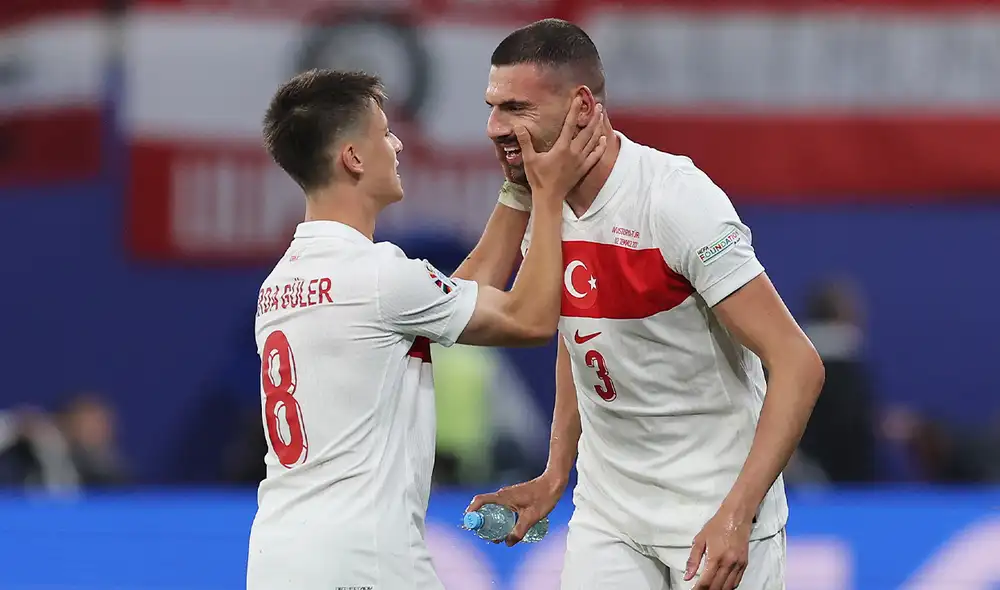 Austria descontó en el segundo tiempo ante Turquía. Foto: UEFA Euro 2024