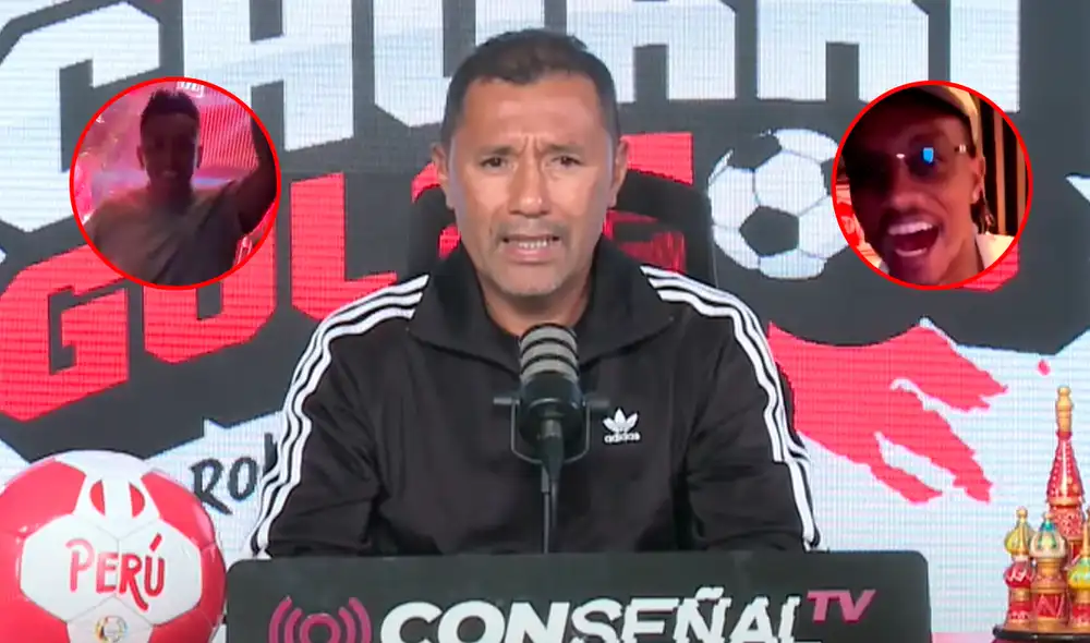 'Chorri' Palacios señaló que no era el momento indicado para que Carrillo y Cueva salgan de fiesta. Foto: composición LR/captura de 'Chorrigolazos'/difusión