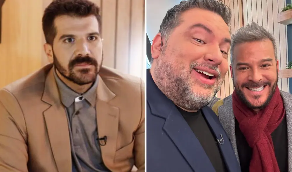 José Peláez se desenvuelve como presentador de Latina. Foto: composición LR/Marco Cotrina/LR/Instagram/Javier Masías
