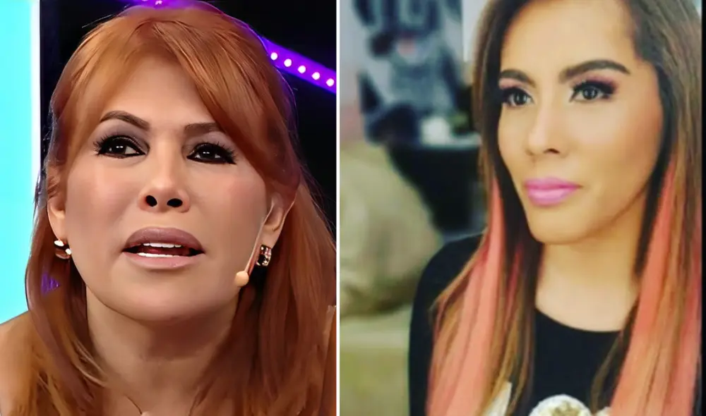 Magaly Medina y Jessica Rojas se pelearon debido a la polémica entrevista que la 'Urraca' le haría a Jefferson Farfán. Foto: Composición LR/Captura ATV/Jessica Rojas/Instagram