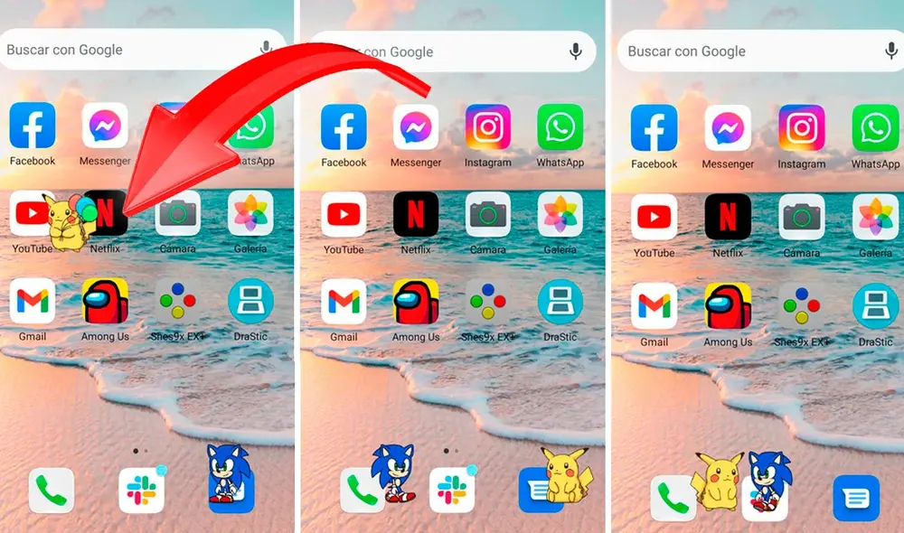 Así lucirán los 'shimeji' en tu teléfono Xiaomi, Redmi o POCO. Foto: composición LR