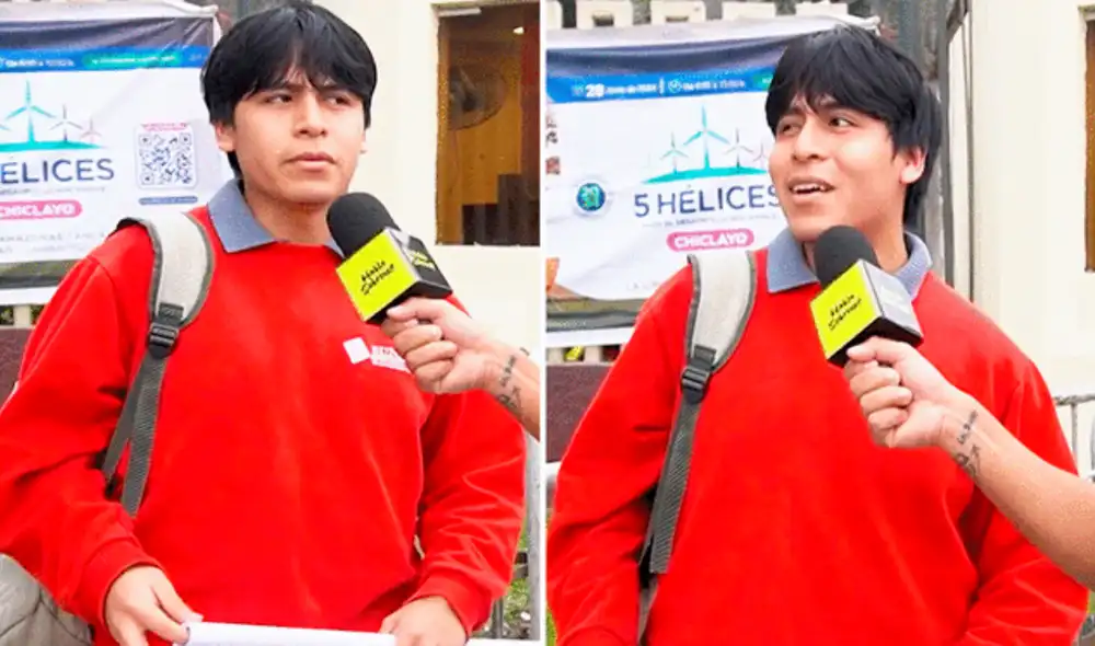 Las declaraciones del estudiante de la UNI generaron una ola de comentarios en las redes sociales. Foto: composición LR/TikTok