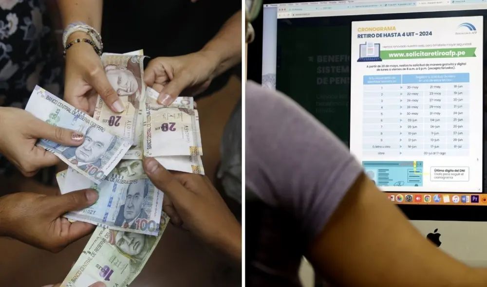 El periodo libre para el registro de solicitudes de retiro AFP se desarrollará entre el 2 de julio y el 17 de agosto, Foto: composición LR/Andina